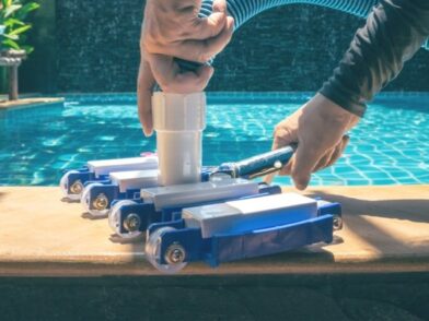 plano pool filter cleaning